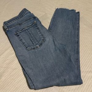 rag and bone Classic Ankle Skinny Blue Denim Jeans